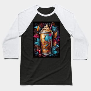 Iced Coffee Baseball T-Shirt